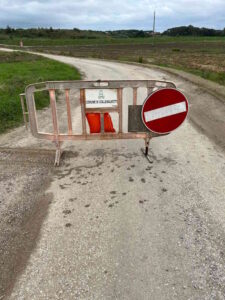 Collesalvetti: Chiuso il Tratto di Via Aiaccia per Rischio Idraulico