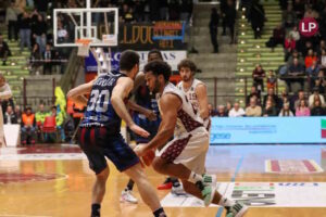 Libertas-Rieti termina 80-91, laziali micidiali nei tiri e rimbalzi