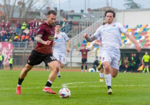 Montevarchi - Livorno 0-2: gli amaranto dominano, Dionisi chiude i conti