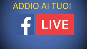 Facebook fa piazza pulita, cancellerà in massa le tue live