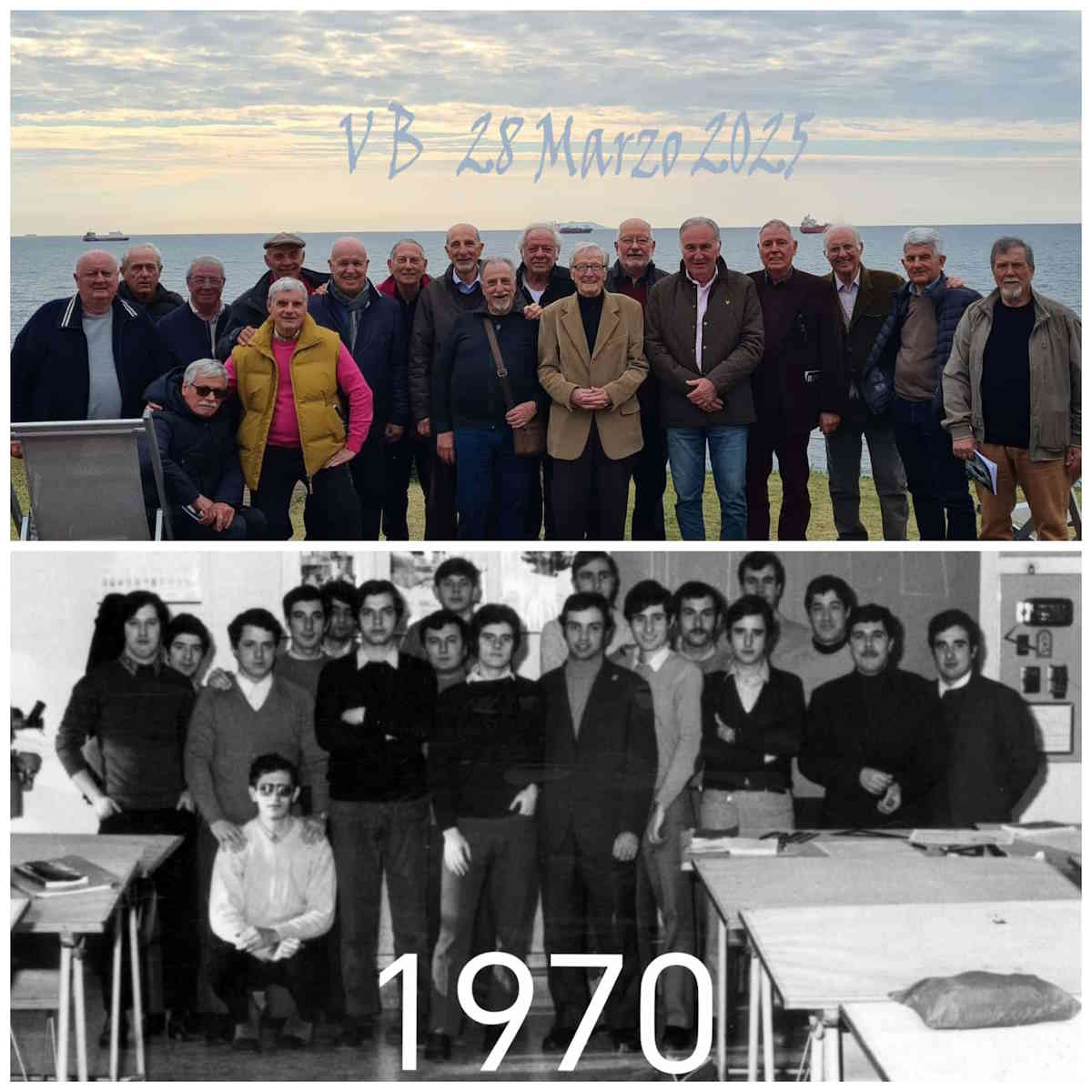 La 5B Elettrotecnici si ritrova dopo oltre 50 anni: l'appello del professor Vezzani e il tuffo nei ricordi