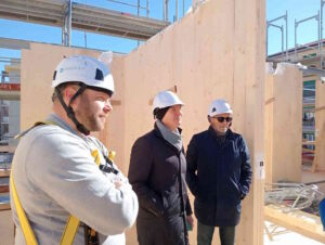 Quartiere Shangai: il sindaco Salvetti mostra i progressi dei cantieri