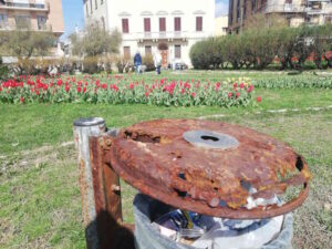 Piazza San Jacopo non si abbellisce solo con i tulipani, ma anche con la manutenzione