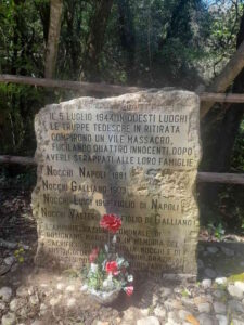 Sfregiata la lapide della strage di Acquabona, la condanna di Marabotti