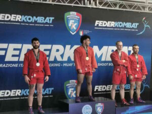 E' argento per Aidone agli Assoluti di Sambo