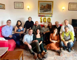 Nonna Iva Guidi ha festeggiato 100 anni