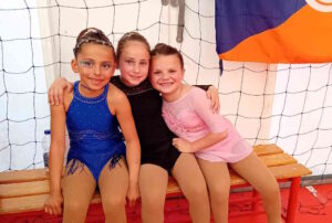 PRIMI PASSI , PATTINAGGIO DORIAN, CATERINA E NICOLE SUL PODIO