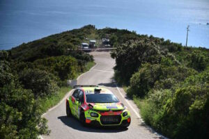 58° Rallye Elba, primo leader è il siciliano Andrea Nucita su Citroen C3