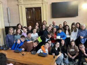 I ragazzi premiati delprogetto RI-Generazione Città Giovane 3°ed. Soroptimist International Club Livorno