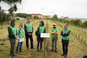 Mille nuove piante nel quartiere Coteto, inaugurato l’intervento di forestazione