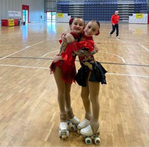 Pattinaggio, Emma e Beatrice conquistano il podio