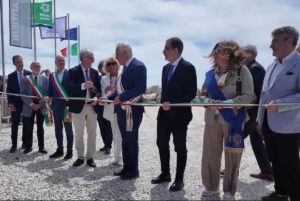 Livorno, posata la Prima pietra della Darsena Europa