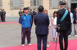 Karate, Bozzi premiato dall'Arma dei carabinieri