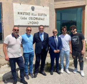 Capece (Sappe) visita Le Sughere e chiede interventi urgenti per la polizia penitenziaria di Livorno