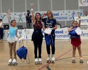 Pattinaggio: concluso il trofeo nazionale Primi Passi, La Rosa lascia il segno