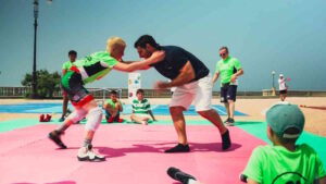 Terrazza Mascagni tra sport, arte e sorrisi Livorno accoglie l’ultima tappa dello Spazi Civici Tour 2025