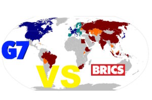 Economia G7 in declino, attacco all'Iran per indebolire l'emergente Brics?