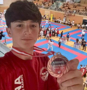 Karate, bronzo per Nannini all'Open JunioAustria
