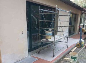 Muratura e tinteggiatura, continua il lavoro di Reset Livorno al Museo di Storia Naturale