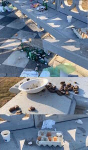 Stop agli incivili, Salvetti in campo contro gli idioti che rovinano la Terrazza Mascagni