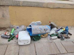 Scoglio della Regina, MrGreen in azione contro i rifiuti