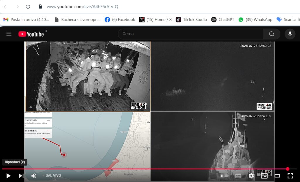 Pirateria IDV: sequestrano in acque internazionali 21persone a bordo di Handala, tra loro anche l'italiano Antonio Mazzeo