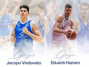 Vedovato e Hazners non fanno più parte del roster Pielle