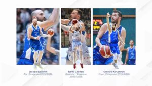 Lucarelli, Klyuchnyk e Leonzio riconfermati dalla Pielle