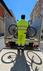 Decoro urbano, rimosse altre 31 biciclette
