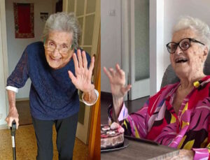 Festeggiano 101 anni lo stesso giorno Tina e Mariadelaide