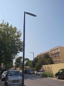 Via Montebello, conclusi i lavori di riqualificazione dell'illuminazione pubblica