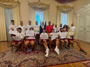 Pararowing, premiati da Salvetti gli atleti livornesi campioni d'Italia