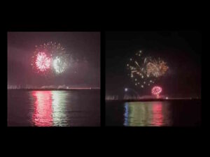 Ferragosto 2025, lo spettacolo dei fuochi d'artificio a Marina di Cecina (Video)