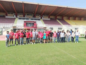 Salvetti e Mirabelli inaugurano la nuova tribuna restaurata dello Stadio Picchi