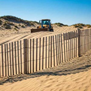 Realizzano palizzata sulle dune, denunciate tre persone