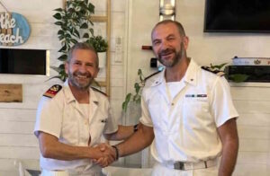 Cecina cambio del comandante della Guardia Costiera, arriva Federighi