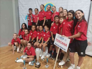 Pattinaggio, la Polisportiva La Rosa seconda al Trofeo delle Regioni