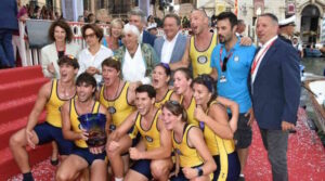 Sara Sorrentino, atleta del Circolo Nautico Ardenza, trionfa a Venezia con il CUS Pisa
