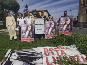Livorno ricorda Masha Amini, giovane donna curda uccisa in Iran il 16 settembre 2022