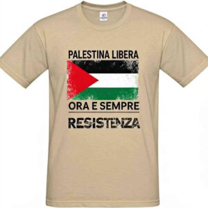 Maglietta Palestina libera, ora e sempre resistenza, fermato e identificato Michele De Palma, FIOM e CGIL Livorno: la libertà di espressione non si identifica
