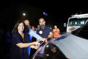 SVS inaugura un mezzo antincendio ed una ambulanza