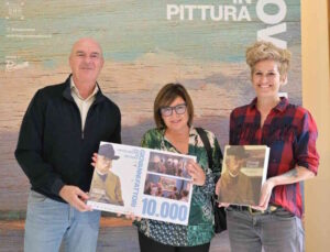 Mostra su Fattori, festeggiato il 10.000° visitatore, arriva da Cecina