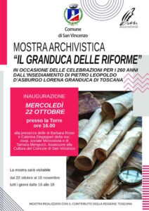 San Vincenzo: Il Granduca delle riforme’, al via alla Torre la mostra dedicata a Pietro Leopoldo