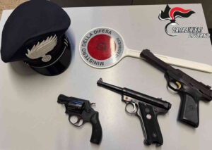 Solvay, denunciate due persone per violazione delle norme sulle armi