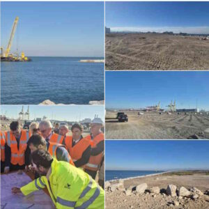 Darsena Europa, Salvetti: L'immensa opera che prende forma sorprende anche Salvini