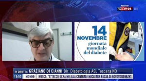 Open Day Diabetologia, a Livorno posti esauriti e intervista del primario Di Cianni in diretta nazionale su TgCom24