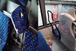 Tre autobus AT vandalizzati all'Elba 