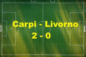 Serie C – Carpi-Livorno 2-0: amaranto ancora al tappeto, notte fonda per la squadra di Formisano