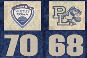 Virtus Roma-Pielle, labronici stroncati dalla tripla di Rodriguez