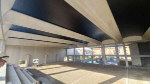 Palestra di via San Marino, lavori verso il traguardo: inaugurazione prevista in estate